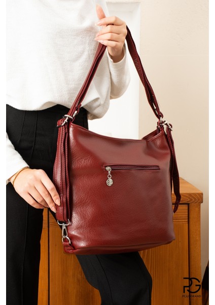 Orijinal Kadın Omuz ve Sırt Çantası - Büyük Boy Çapraz Ayarlanabilir Askılı Pratik ve Şık Çanta fırsatları