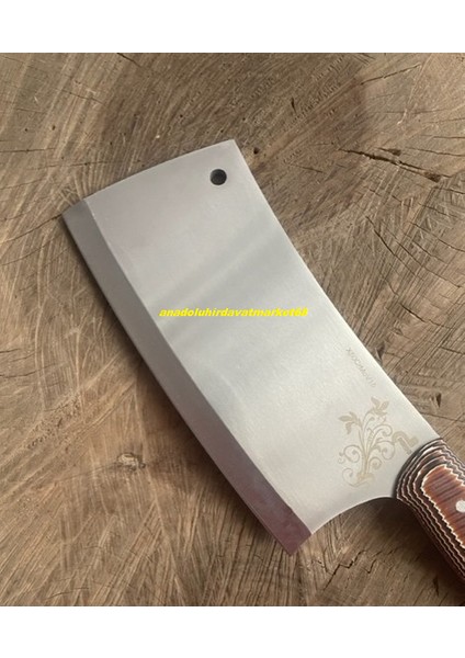 X50CR BORDO SATIR ET KEMİK SATIRI DÖNMEYEN AGIZLI DÖVME ÇELİK SATIR 6MM modelleri