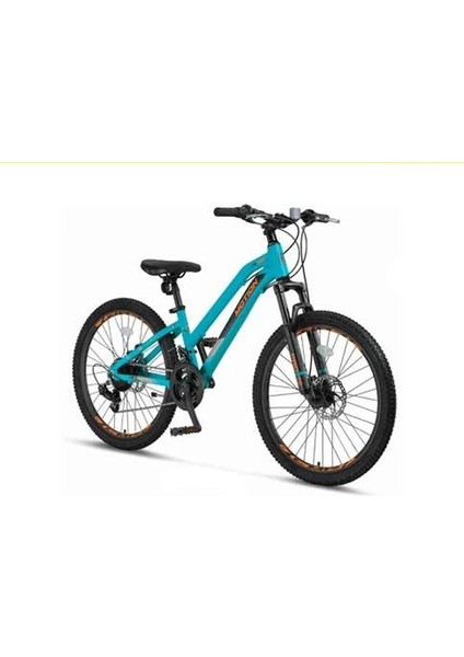 2079 L-2d Motıon Erkek Kız Bisikleti 254H V 20 Jant 21 Vites Turkuaz Siyah