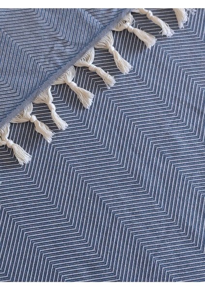 %100 Pamuk Koltuk Örtüsü - Çok Amaçlı Koltuk Şalı, Pike, Piknik ÖRTÜSÜ-170X220CM-MAVI modelleri