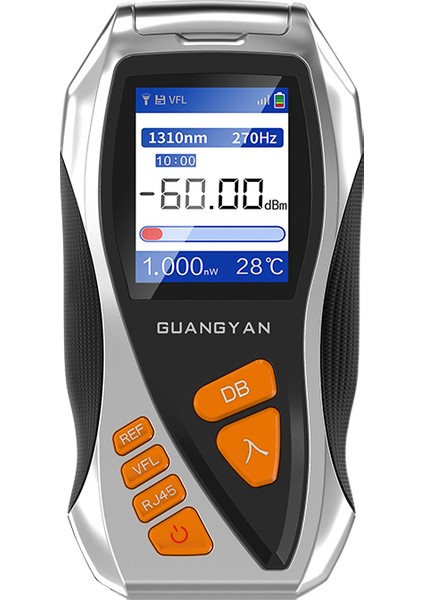 Y9 Işlevli Fiber Optik Güç Ölçer Opm + Vfl