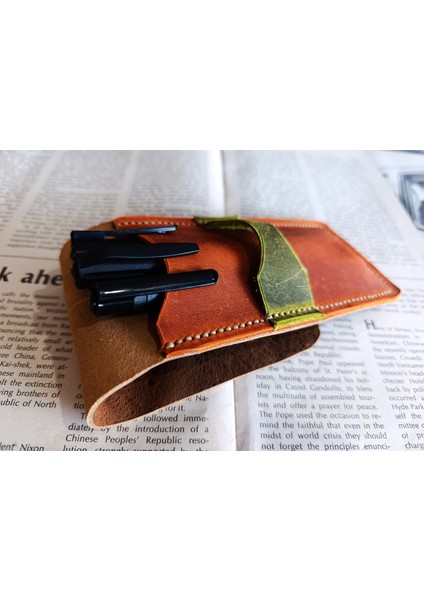 Crazy Gerçek Deri Özel Kalemleriniz Için Kalemlik ( 3*4 Kalem Için ) 28 cm \ 8 cm Büyük Boy Nlu5 indirimleri