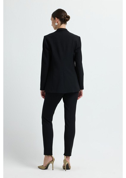 Kruvaze Uzun Kol Ceket Siyah 11933656023 indirimleri