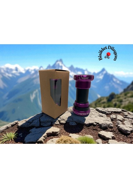 Hollowtech Bisiklet Orta Göbek Mor modelleri