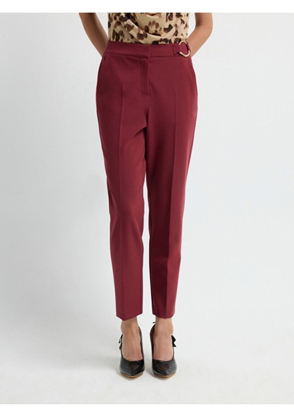 Gabardin Pantolon Bordo 15344236002 fiyatları