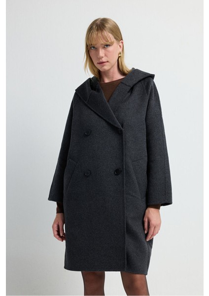 Kapüşonlu Kaban Antrasit 13645389000