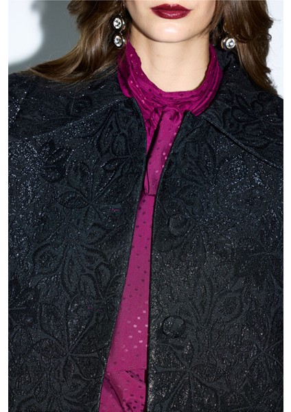 Jakarlı Ceket Siyah 11945986000 fiyatları