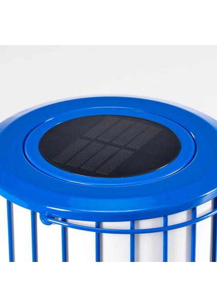 Solvınden Masa Lambası Mavi Beyaz 15 cm fırsatları