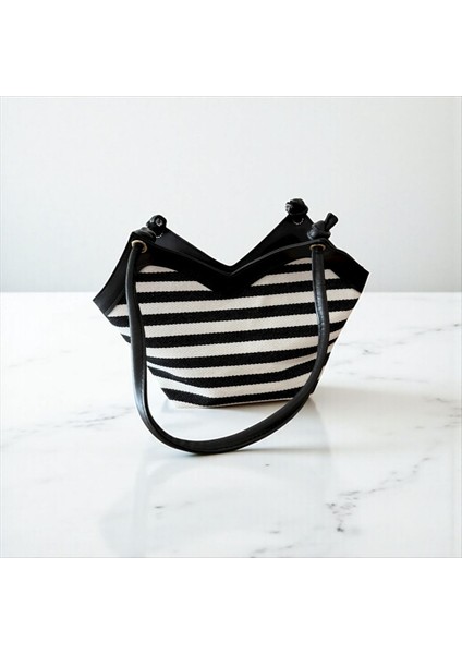 Çizgili Fularlı Kadın Hasır Kol Çanta Çizgili Fularlı Kadın Hasır Kol Çanta modelleri