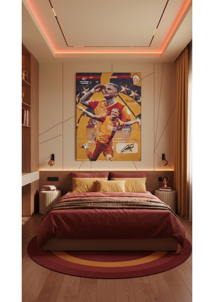 Galatasaray - Mauro Icardi Imzalı Statik Poster