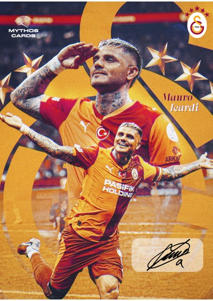 Galatasaray - Mauro Icardi Imzalı Statik Poster fiyatları