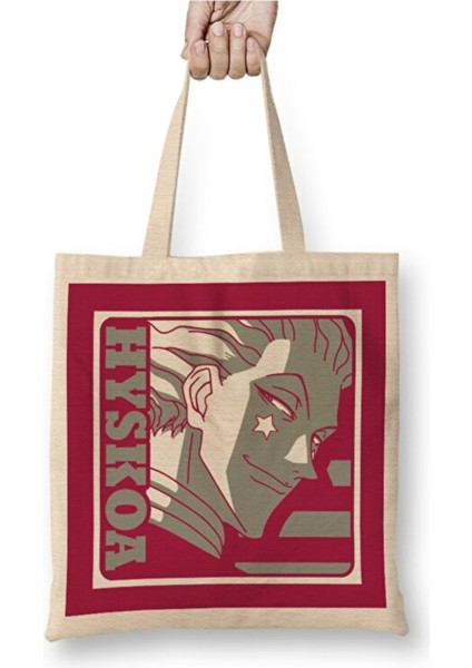 Anime Hunter x Hunter Hisoka Bez Çanta Uzun Saplı Alışveriş Çantası Plaj Çantası