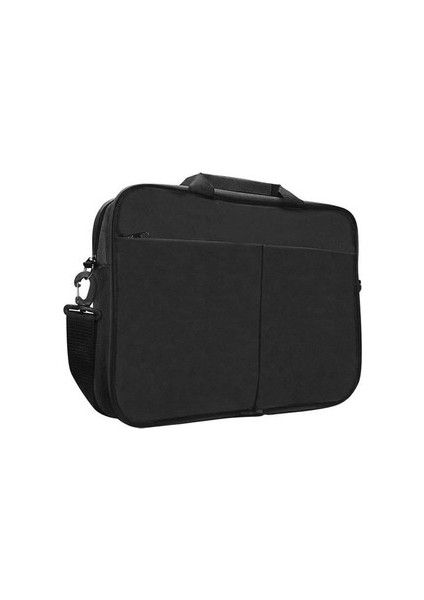 Bil-Mer Bilgisayara Bez 15.6" Notebook Bilgisayar Laptop Çantası Kumaş ve Fermuarlı Siyah