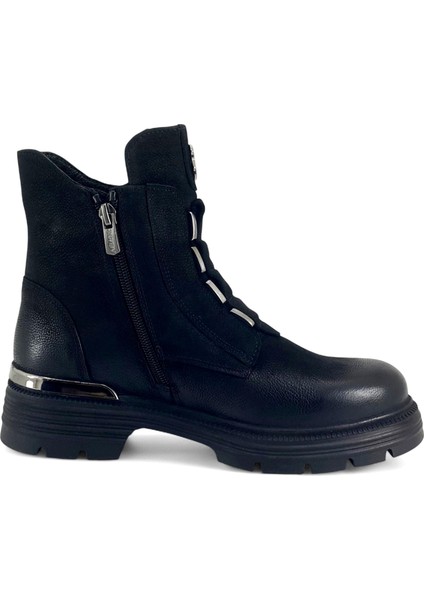 2353524 25KB Kadın Günlük Bot Siyah Nubuk modelleri