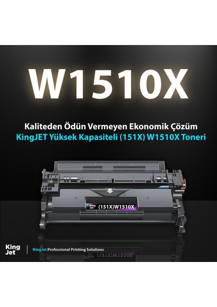 Hp Uyumlu (151X) W1510X Yüksek Kapasiteli Muadil Toner Çipli | Pro 4003, Mfp 4103 fiyatları