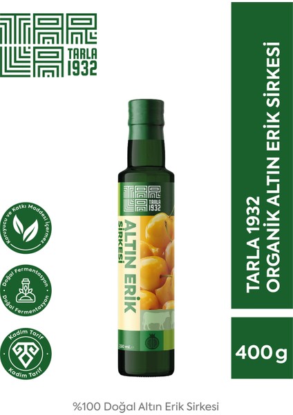 Altın Erik Sirkesi 250 ml | Doğal Fermantasyon
