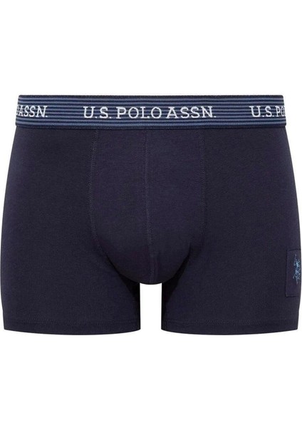 80515 Erkek Pamuklu 3'lü Boxer-Indigo-Lacivert fiyatları