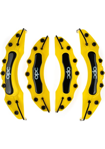 Sarı Opc 4'lü Kaliper Seti Yapıştırma Logolu