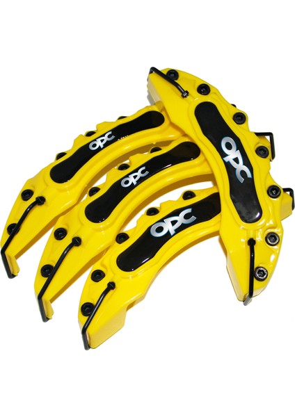 Sarı Opc 4'lü Kaliper Seti Yapıştırma Logolu modelleri