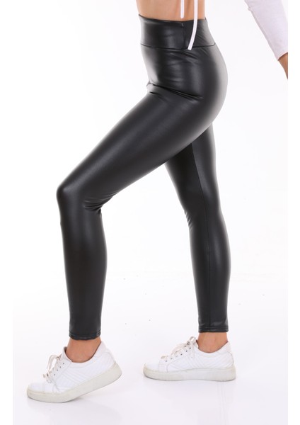 Suni Deri Tayt Siyah modelleri