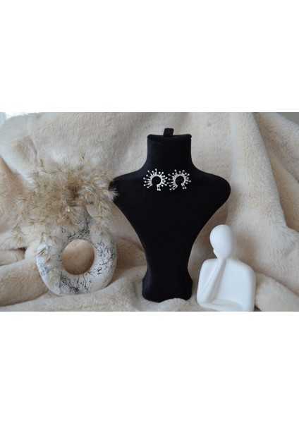 Silver Şık Tasarımlı Çelik Kadın Küpe fiyatları