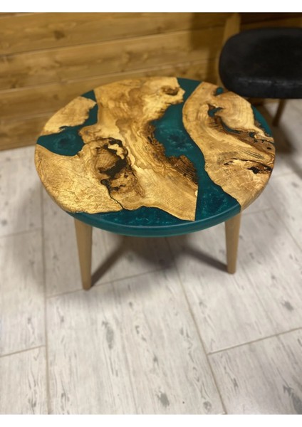 Ahşap Epoksi Sehpa Dayanıklı Ceviz ve Zeytin fiyatları