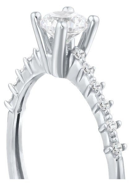 Altın Tektaş Yüzük - 14K