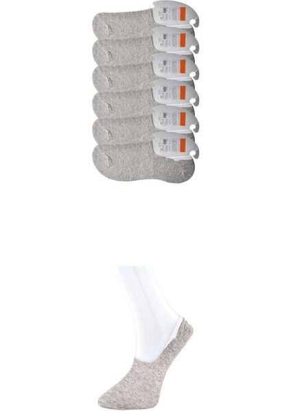 Gri Erkek Babet Çorap 6 çift fırsatları