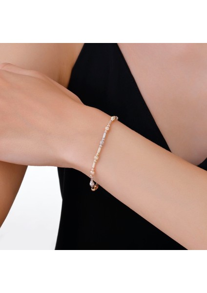 Tasarım Altın Bileklik - 14K