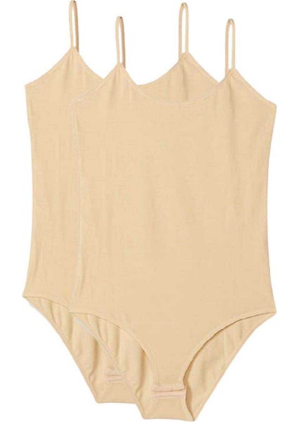 2 Adet İp Askılı Kadın Çıtçıtlı Body Ten modelleri