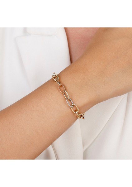 Altın Zincir Bileklik - 14K