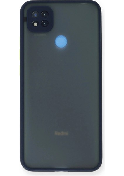 Xiaomi Redmi 9c Kılıf Montreal Silikon Kapak - Lacivert (K95)