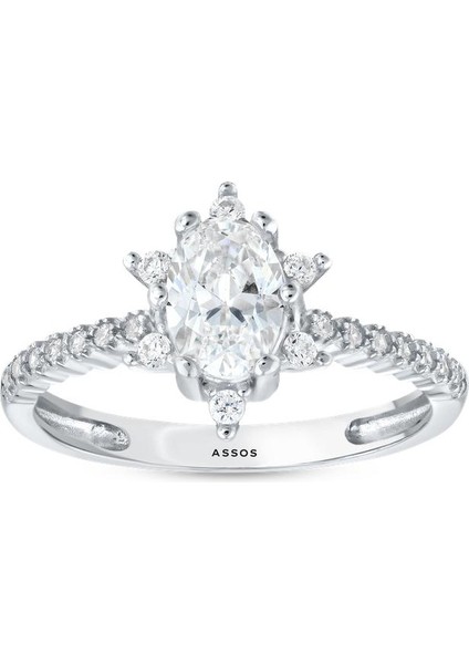 Altın Tektaş Yüzük - 14K