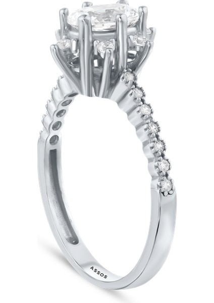 Altın Tektaş Yüzük - 14K