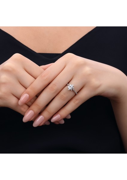 Altın Tektaş Yüzük - 14K