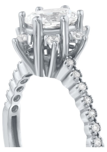 Altın Tektaş Yüzük - 14K