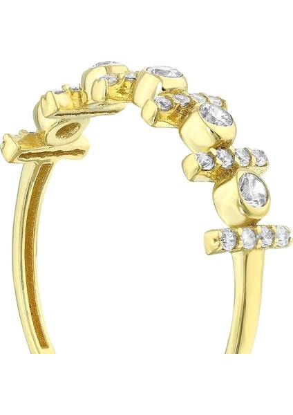 Tasarım Altın Yüzük - 14K