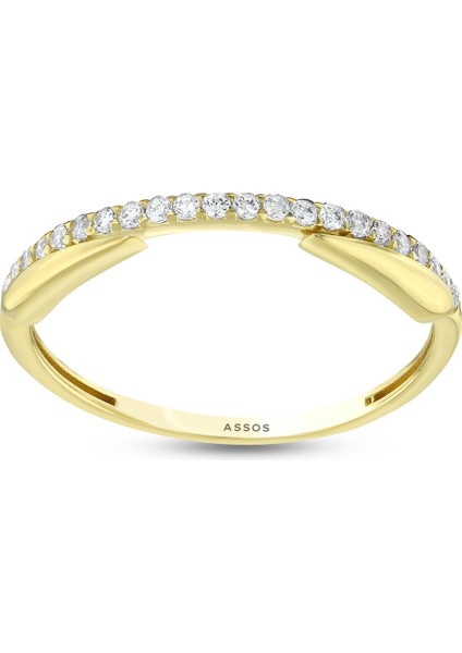 Tasarım Altın Yüzük - 14K