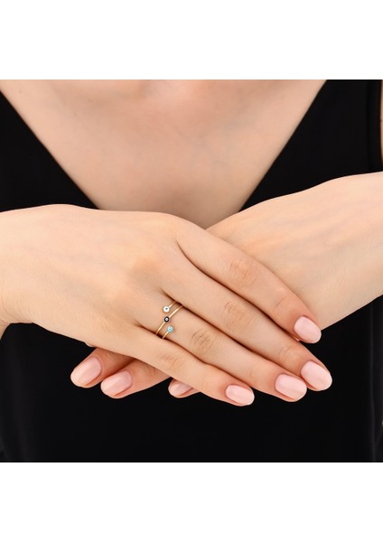 Tasarım Altın Yüzük - 14K