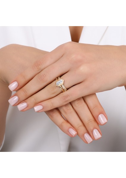 Tasarım Altın Yüzük - 14K