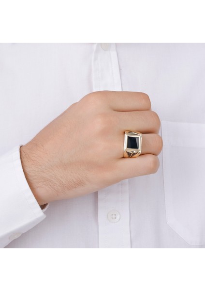 Altın Erkek Yüzük - 14K