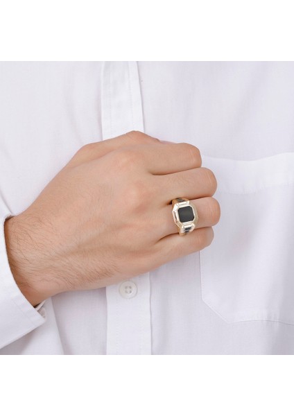 Altın Erkek Yüzük - 14K