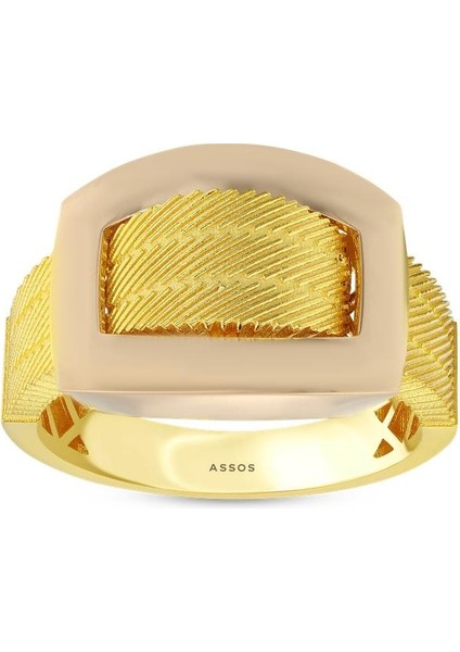 Tasarım Altın Yüzük - 14K