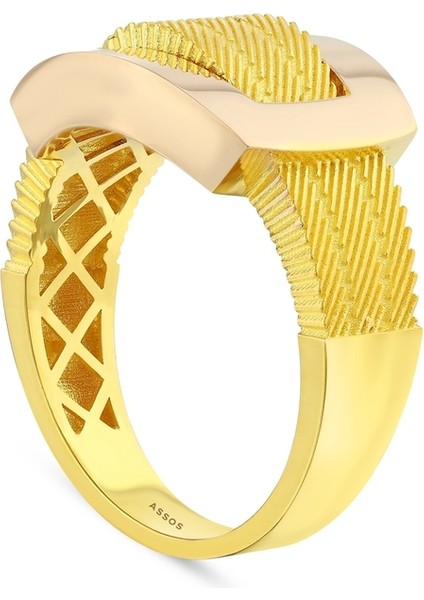 Tasarım Altın Yüzük - 14K