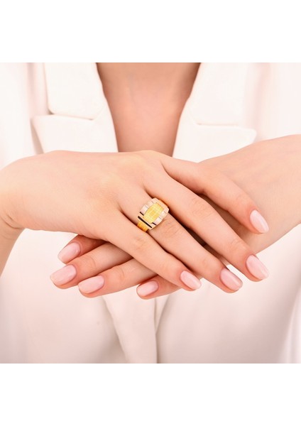 Tasarım Altın Yüzük - 14K