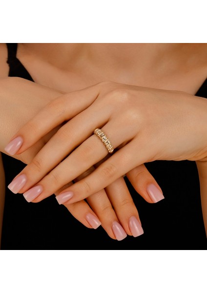 Tasarım Altın Yüzük - 14K