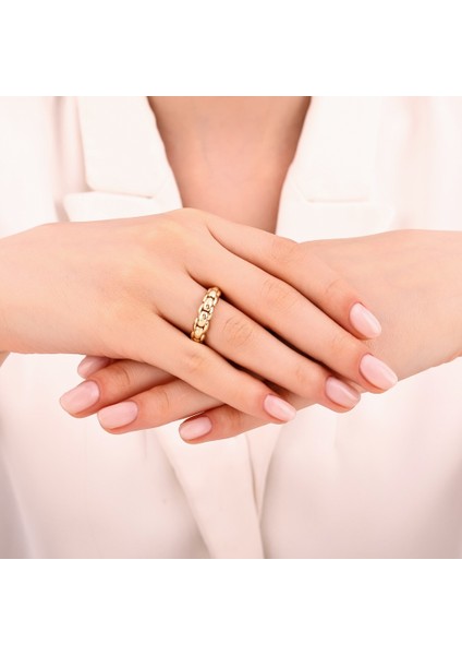 Tasarım Altın Yüzük - 14K