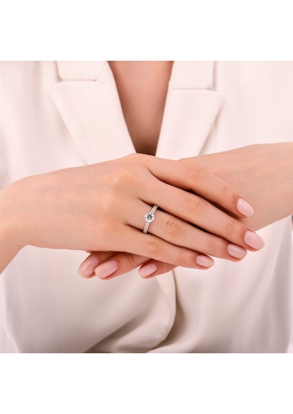 Altın Tektaş Yüzük - 14K