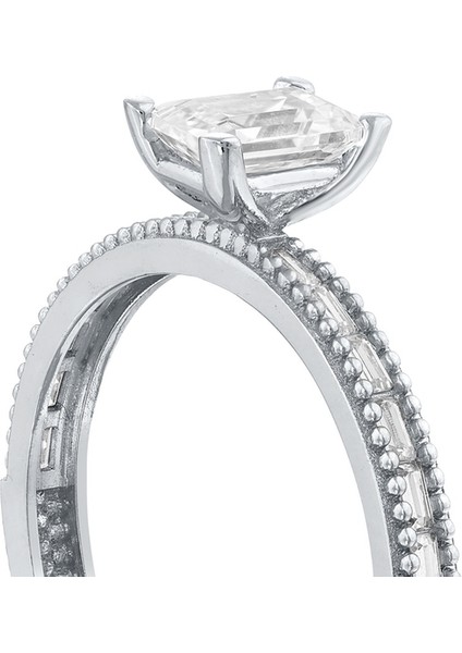 Altın Baget Yüzük - 14K