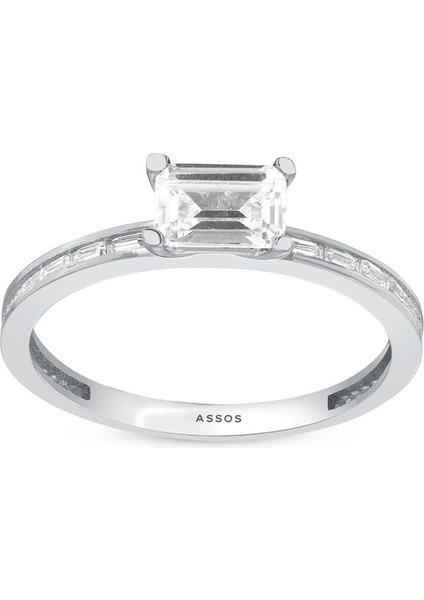 Altın Baget Yüzük - 14K